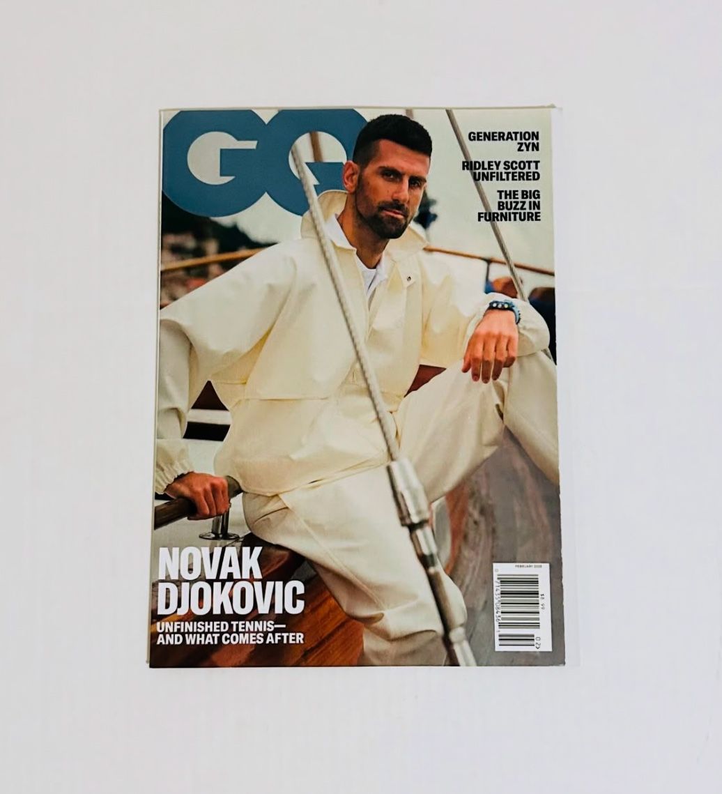 GQ Magazine - February 2025 - Novak Djokovic