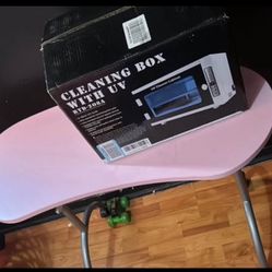 Nail Desk+ cleaning Box