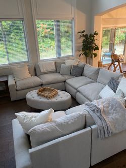 Beige Sectional Couch