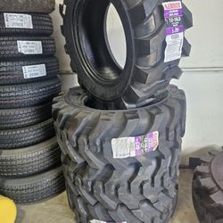 New 12-16.5 Bobcat Tractor Tires 12 Ply