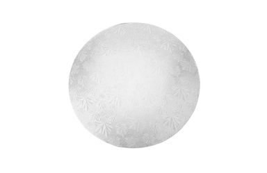 Metallic Round Textured Cake Board Circles, 10-Inch, 5-Count