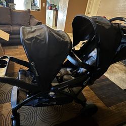 Brand newBaby Trend Sit N’ Stand Double 2.0 – $100 firm (Retail 179.99 plus tax)