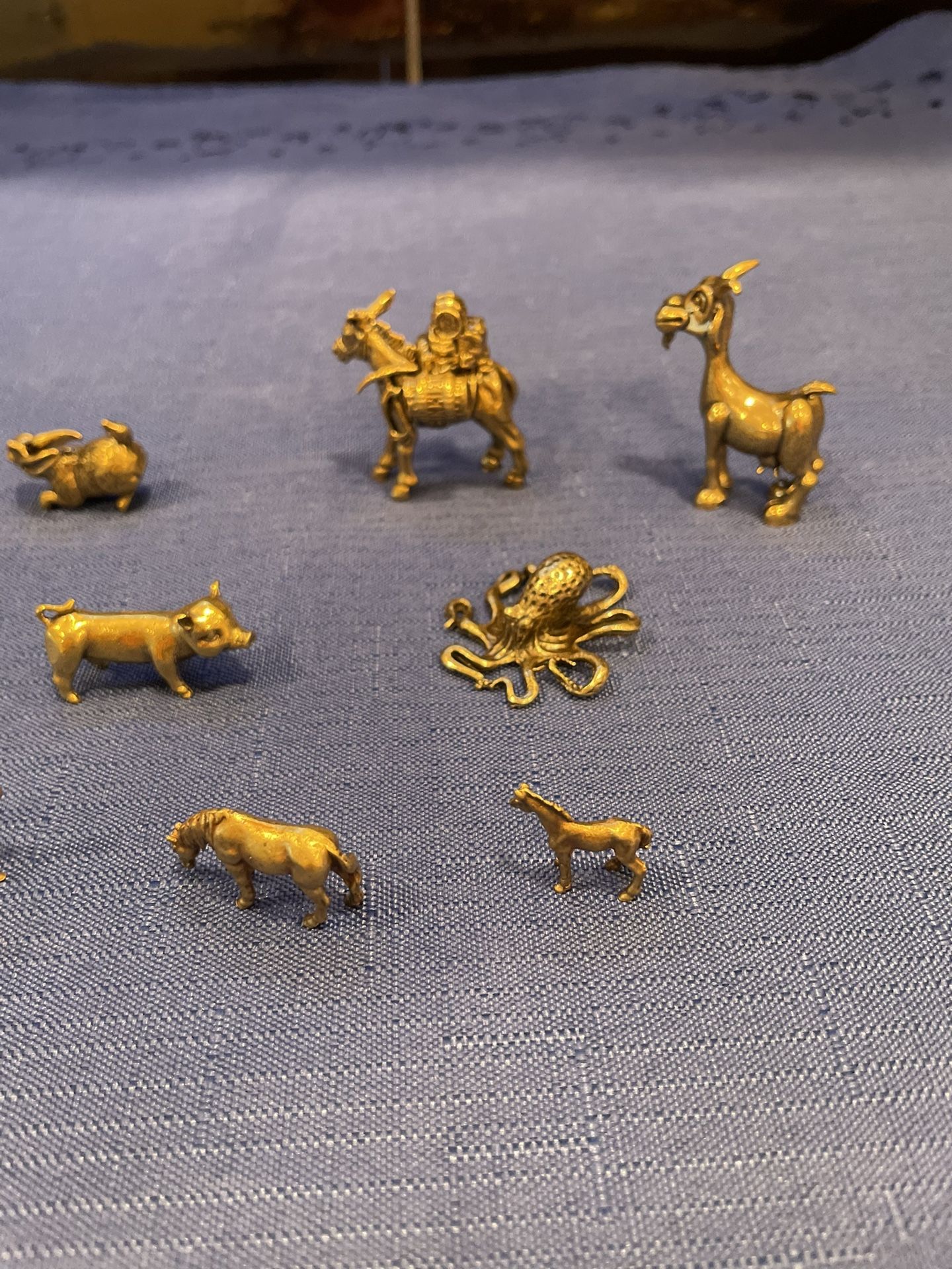 The Cutest Set If Brass Mini Animals Ever! 