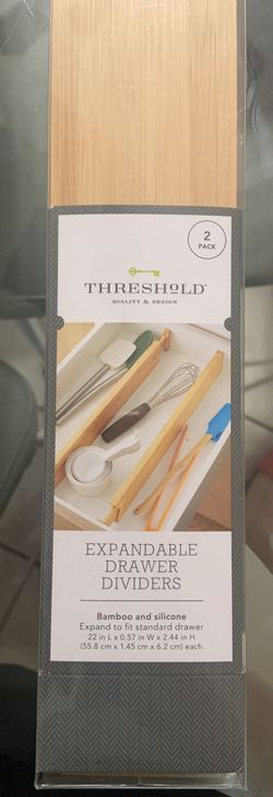 Threshold Expandable Kitchen Drawer Divider/Drawer Organizer