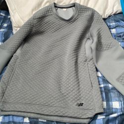New Balance Sweater Grey M 