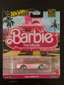 Hot Wheels Premium Pop Culture Barbie 1956 Corvette