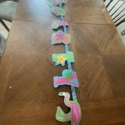 Luau Party Sign