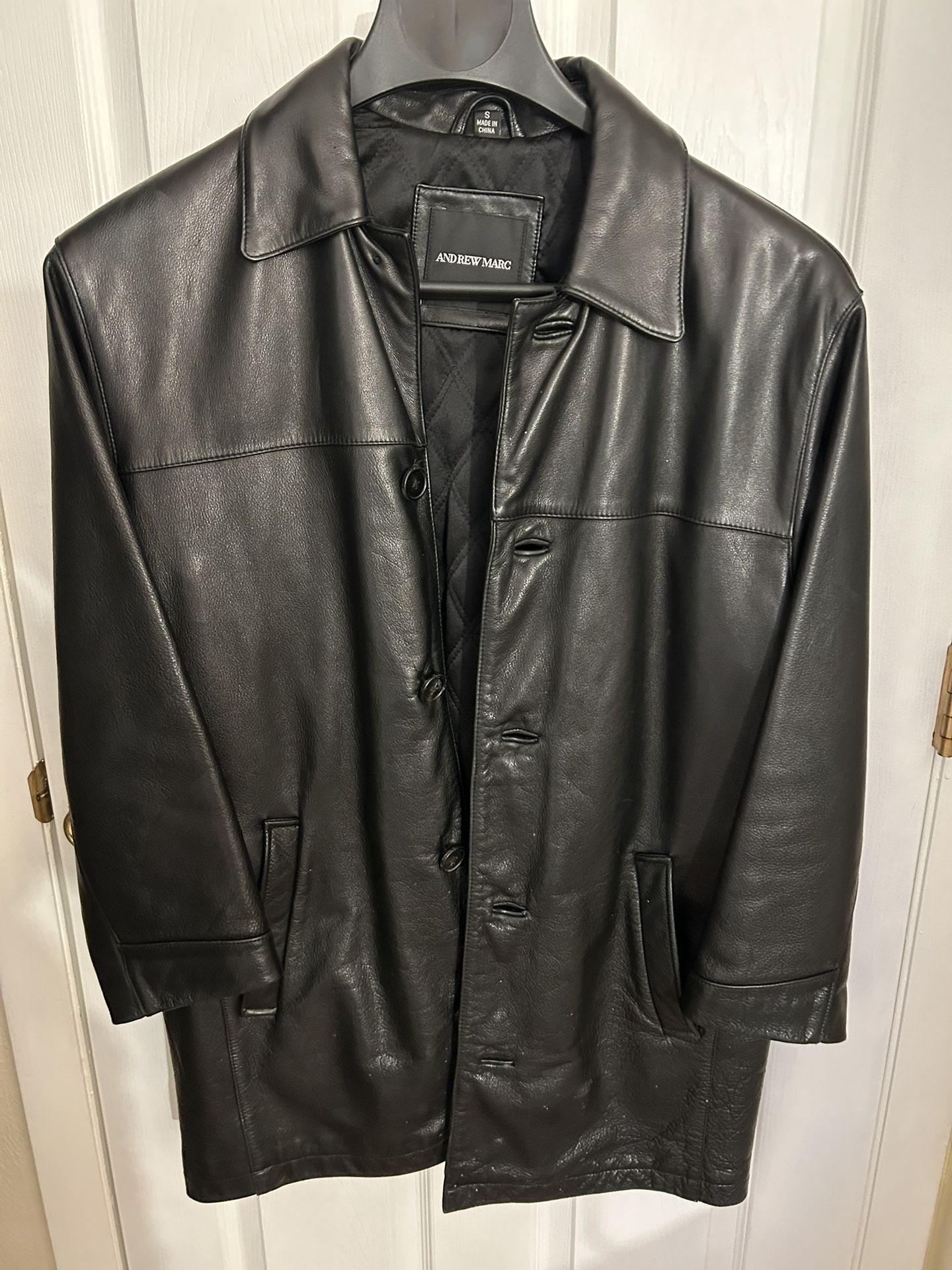 Men’s Leather Jacket Size S