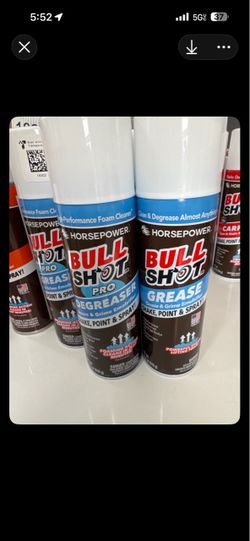 Horsepower Bull Shot Pro Degreaser - Lot of 15 Cans