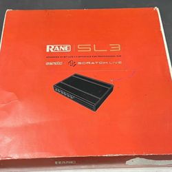 Rane Serato SL3 Scratch Audio Live DJ Interface