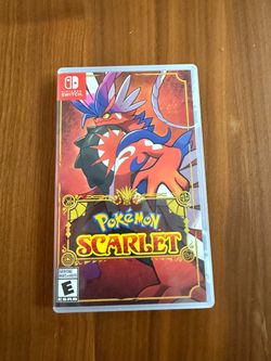Pokémon Scarlet Nintendo Switch Game