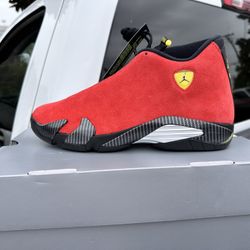 Jordan 14’s Ferrari Red