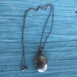 Beautiful Vintage Sterling Silver (.925) Locket On 18” Chain