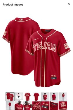 Tejas rangers jersey 100% authentic