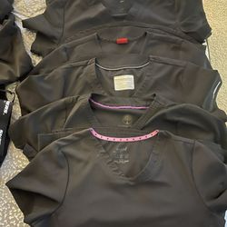 Scrub Shirts & Scrub Jacket (lab coat) 