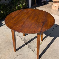 Circular Wooden Table 