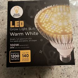 LED Grow Light Bulb 