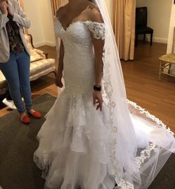 Dress, wedding dress