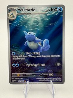 Wartortle 171/165 Pokémon Card MEW Set