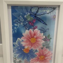 Handmade Flower Artwork