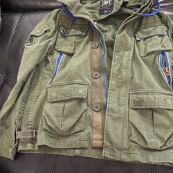 Man normal used green   Loft the original 100% cotton small