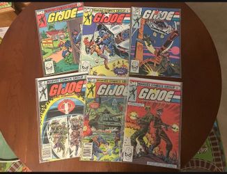 1982 Bronze Age GI Joe Comics Issues 5-10