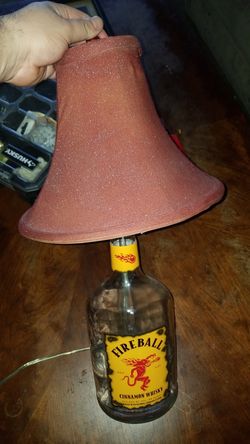 Fireball lamp. Light for gift