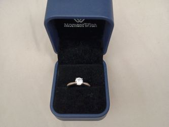 Promise ring rose gold