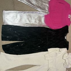 Girls Size 7 Fall/Winter Bundle – Hoodies, Sweaters, Sets & Leggings (Large Lot)