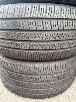 (2) 285/40R21 PAIR OF USED TIRES PIRELLI SCORPION  ZERO 80% LIFE !!!