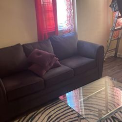3 Seat Couch  Table And Decorative Carpet 
