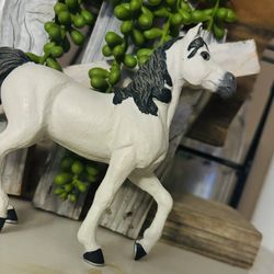 RETIRED Pretty Grey & White Arab Horse