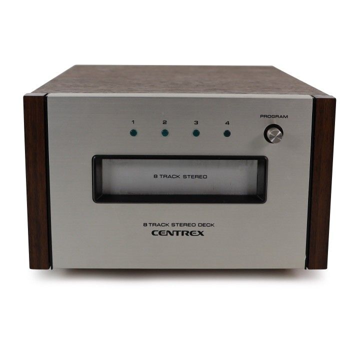 Centrex TH-30 8-Track Stereo Deck Compact System Wooden Chassis Media Player
