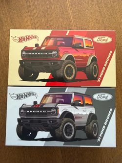 **CHASE** 2026 Hot Wheels RLC 21 Ford Bronco Chase And Non Chase In Hand #4296