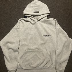 Light Oatmeal Essentials Fear of God hoodie