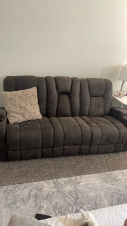 Recliner Sofa, Family Style