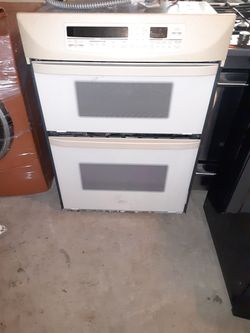 Kitchenaid microwave/ oven convection double