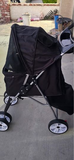 like new single doggy stroller