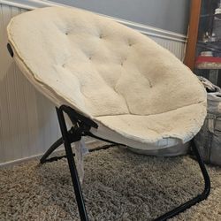 Foldable Moon Chair Saucer Chair 