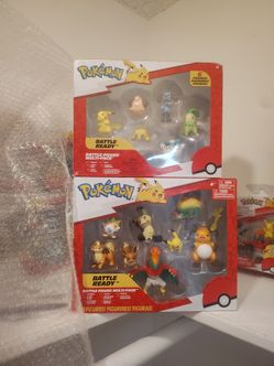 Pokemon action figures battle ready