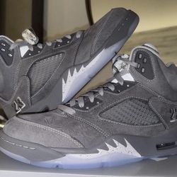 Brand New Men's Nike Air Jordan Retro 5 Wolf Grey Shoes Size 10.5&11 Available 