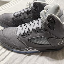 Jordan 5 Wolf Grey Sz10.5
