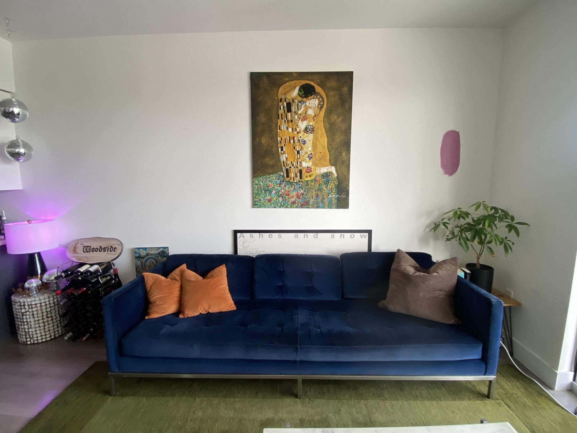 Room & Board Blue Sabine Sofa