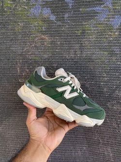 New Balance 9060 Nori Slate Grey Angora Low Top Sneakers