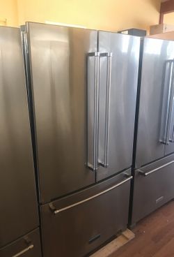 Kitchen Aid Three Door Refrigerator
