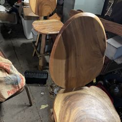 2 Handmade Nice Bar Stools 