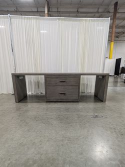 Hooker Furniture Linville Falls Desk with 2-Drawer Lateral File Cabinet
