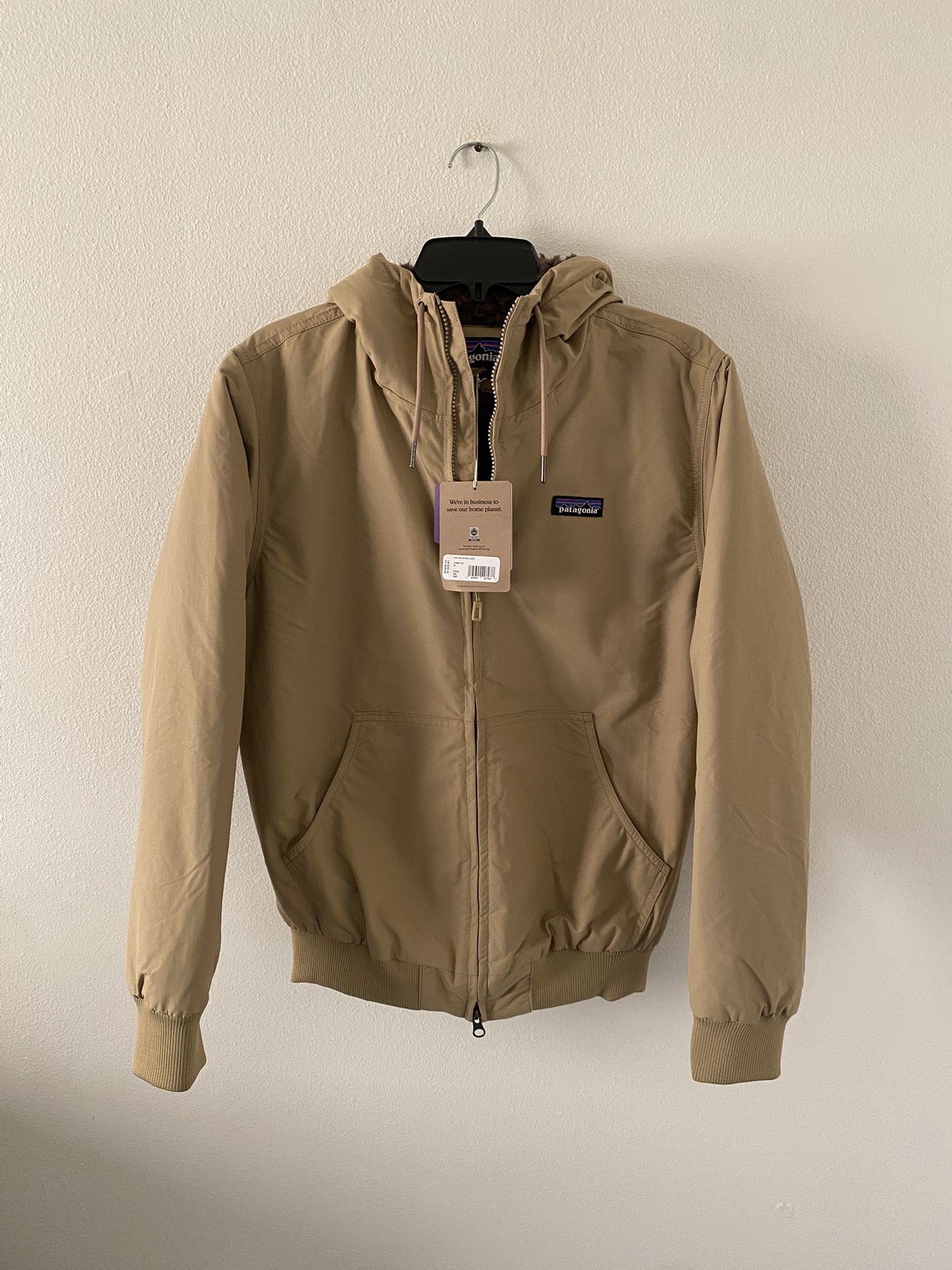 Patagonia Lined Bomber Hooded Jacket Size XS Men