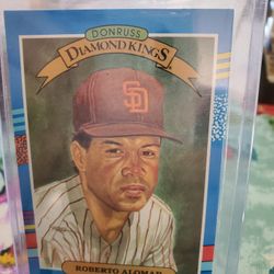 Roberto Alomar Variation  '91 Donruss Baseball Cards 