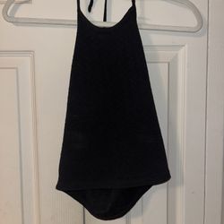 Xhilaration Black Halter Top